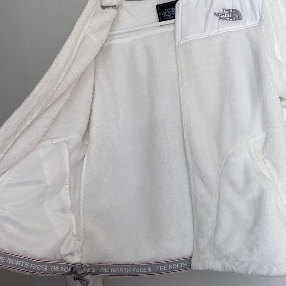 North Face Women’s White Zip Up, Size Small - Picture 7 of 7